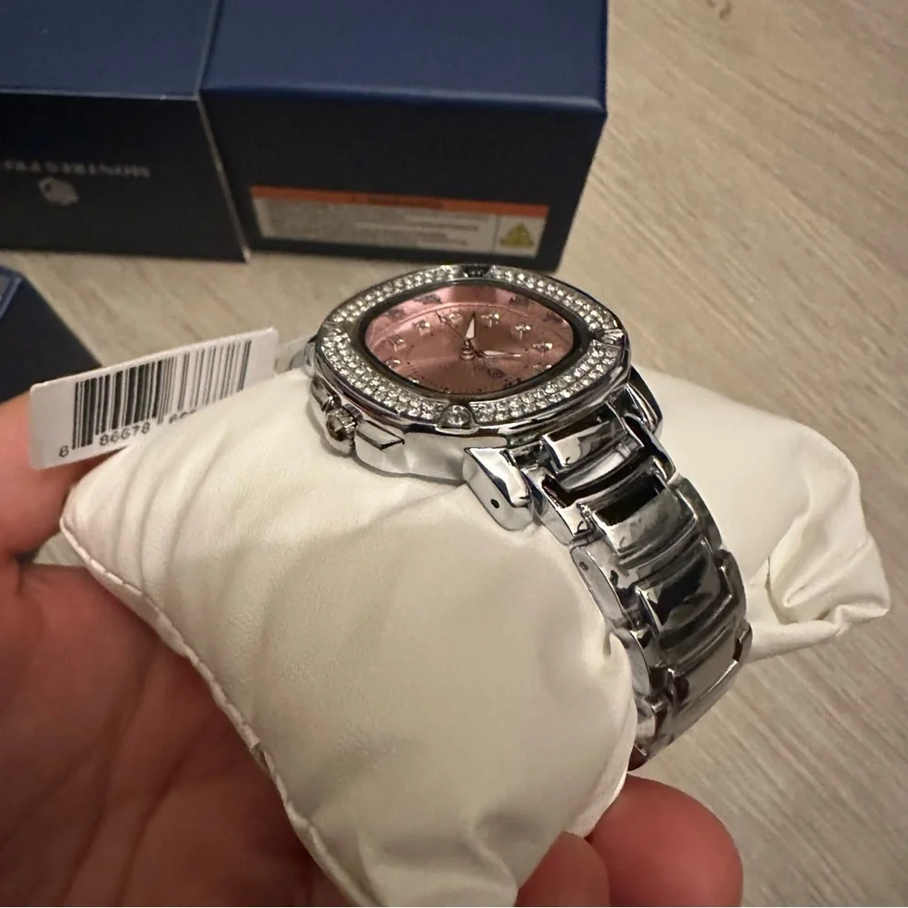 Montres Prestige x Invicta MPW-0191 Pink Crystal Watch 35mm NIB